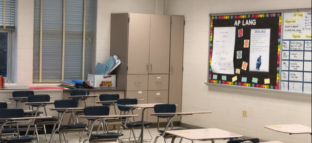 The back corner of classrooms are usually this empty everyday, including parent observation day where the turnouts are low.