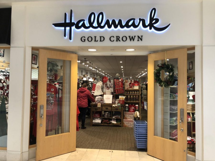 Seasonal stores such as the Hallmark store in Montgomery Mall set up holiday decorations weeks before the holiday season begins to get customers excited for great holiday sales and deals.