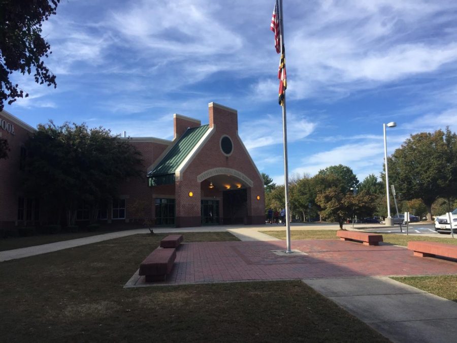 A view of Winston Churchill High School on a sunny afternoon. A student suffered a medical emergency on Tuesday, November 5, 2019, and needed an ambulance, while students filmed it.