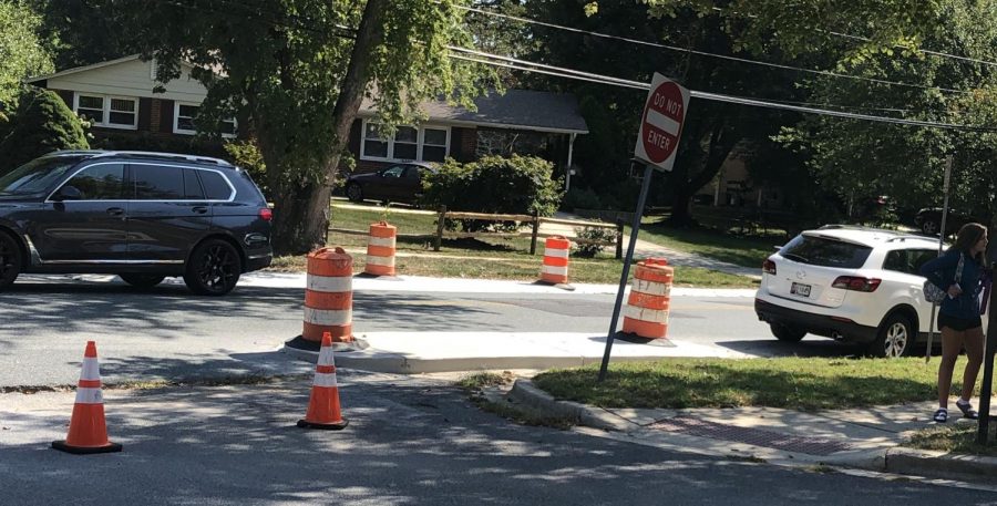 Old spots where students used to be able to park are now blocked with cones and no parking signs, lessening parking for upperclassmen. 