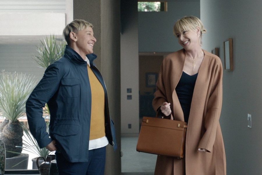 Ellen Degeneres and wife, Portia De Rossi, are featured on an Amazon Alexa ad that was showcased during the superbowl.