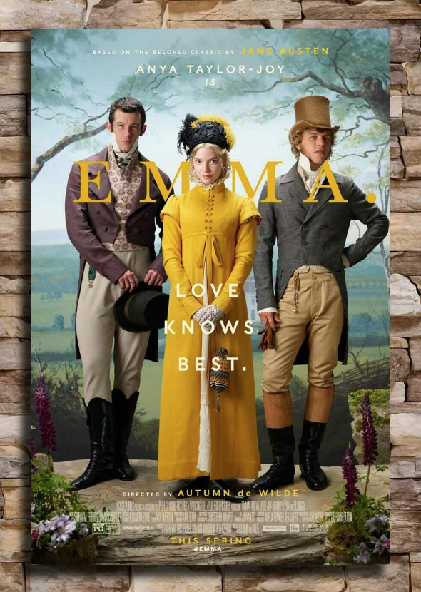 Jane Austens beloved rom-com Emma was released in theaters on Feb. 21, 2020. In the film, Anya Taylor-Joy stars as Emma.
