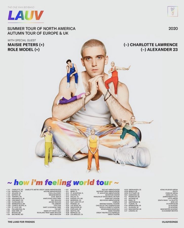 ~how im feeling~ was officially released on Mar. 6, 2020, however the hype for the album began months prior to its availability on streaming apps like Spotify and Apple Music. Posted on his instagram account @lauvsongs on Jan. 24 this year, Lauv shares his tour dates with his 1.6 million followers