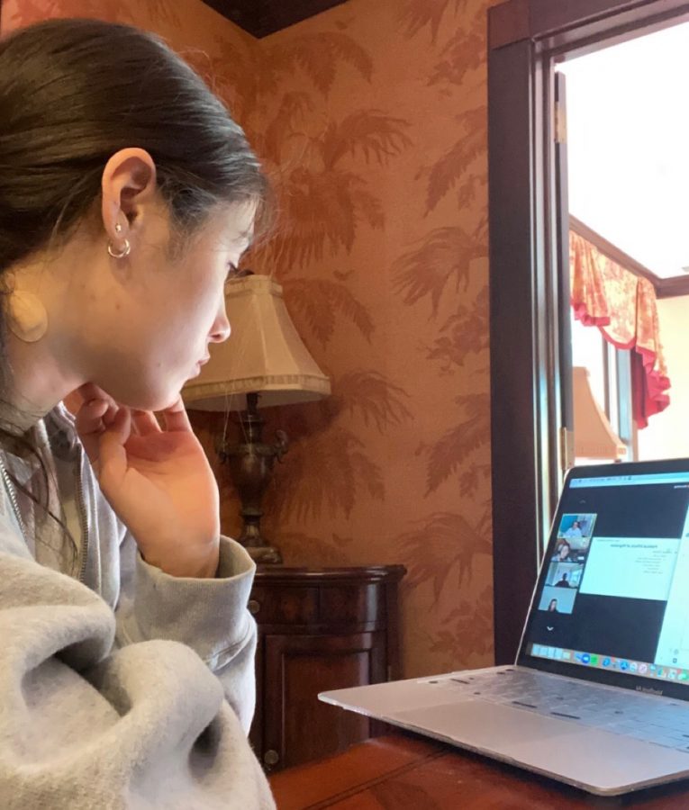 Dillian George's mental health has gone down the drain because she misses school sports and doesn't have motivation to do her school work. She procrastinates in school and wants to have that social interaction that she had on school and the relationships with her teachers.
