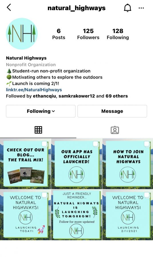 Natural+Highways+is+the+perfect+solution+to+that+stir+crazy+feeling+you+have+been+experiencing+during+the+pandemic.+Their+organization+provides+opportunities+to+get+exercise+and+connect+with+peers.+Check+out+their+Instagram+for+more+information.+