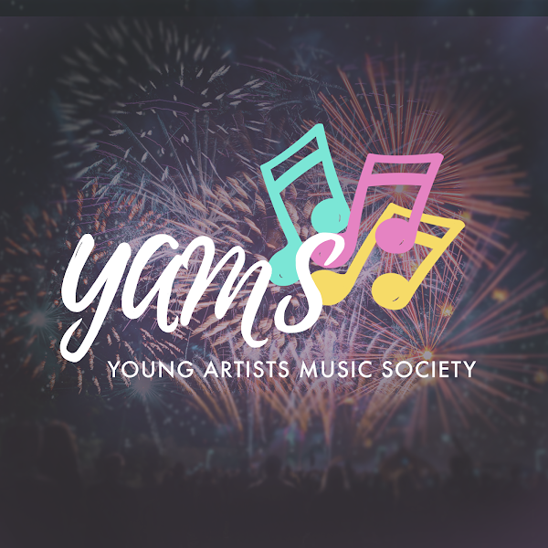 The Young Artists Music Society's logo on their website. YAMS is a student-led group that aims to spread greater access to music education.