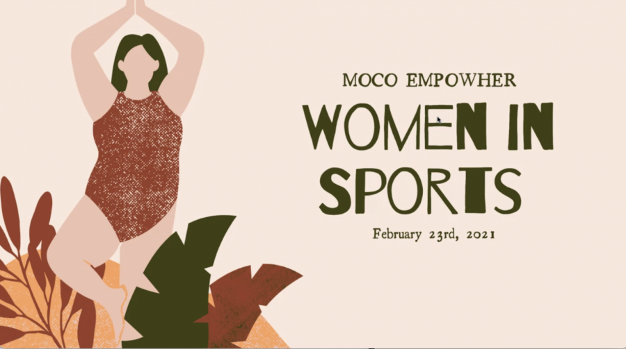 MoCo EmpowHERs Women in Sports was an hour and a half event. Around 40 people from around the county participated.   