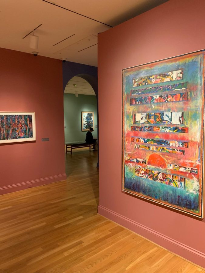 The David Driskell art exhibit at the Phillips Collection, which is located in the Dupont Circle area. The Phillips Collection is celebrating their 100 year anniversary this year.