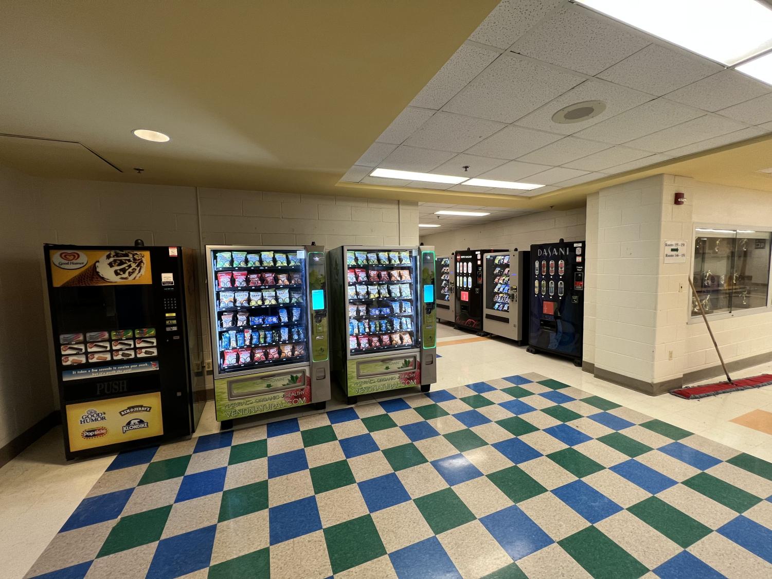 snack machines in schools