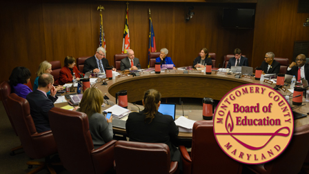 Throughout this decision making process, the Montgomery County Board of Education has made attempts at increased transparency. 