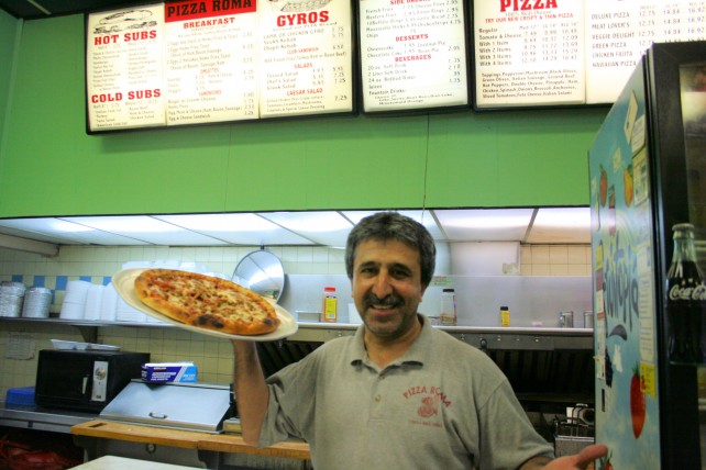 Pizza Roma is a long established, Italian styled-restaurant that serves fast and good service out of College Park, Md. Customers have been going for years on end because of the same friendly owners and consistently delicious food.