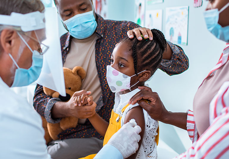 Clinical vaccine trials for children took place back in fall of 2021. After the FDAs approval of child vaccinations, children in the 5-11 year old age group have been getting vaccinated.