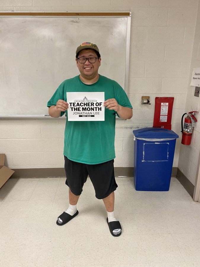 Teacher of the Month: Jonathan Lee