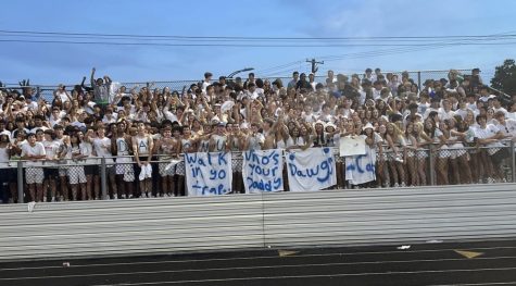 In the season opener against WJ on Sept. 3, the Dawg Pound showed out for an away game as they packed the WJ visiting bleachers.