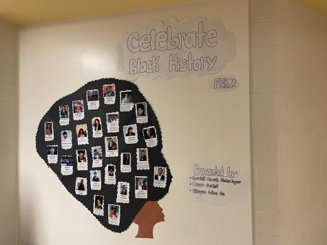 2021-22s Black History Month mural created by the iDream Churchill Club was created to spread awareness towards the WCHS students about African American history. It was made to show the importance of BHM and the many lives that have been impacted throughout the years. 