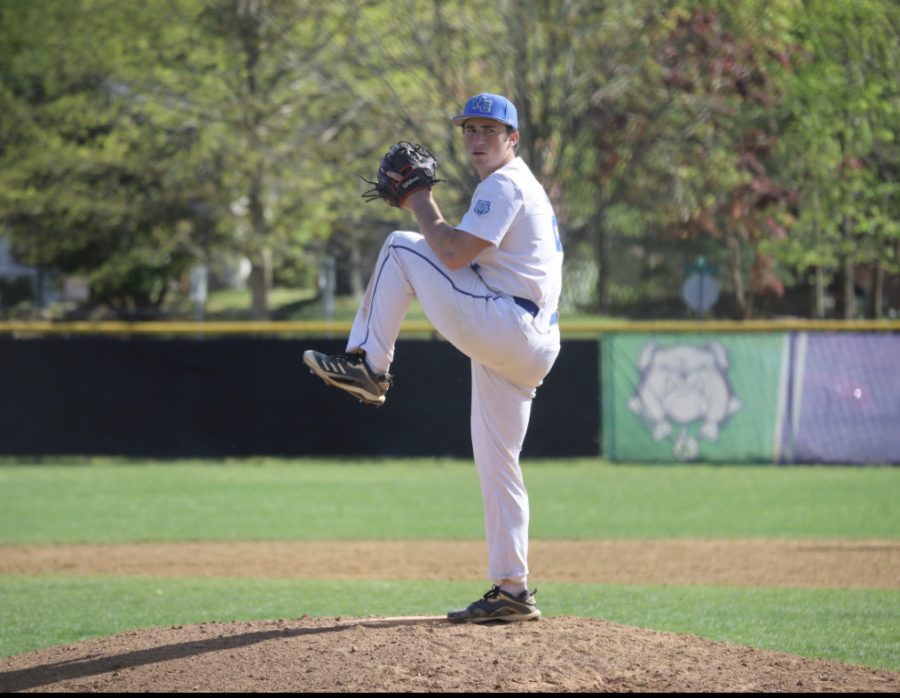 Isaac Kreisler is an all around utility player who can play anywhere on the field. He strikes hitters out with a fastball that goes up to the mid-80s and pitches an almost unhittable slider.