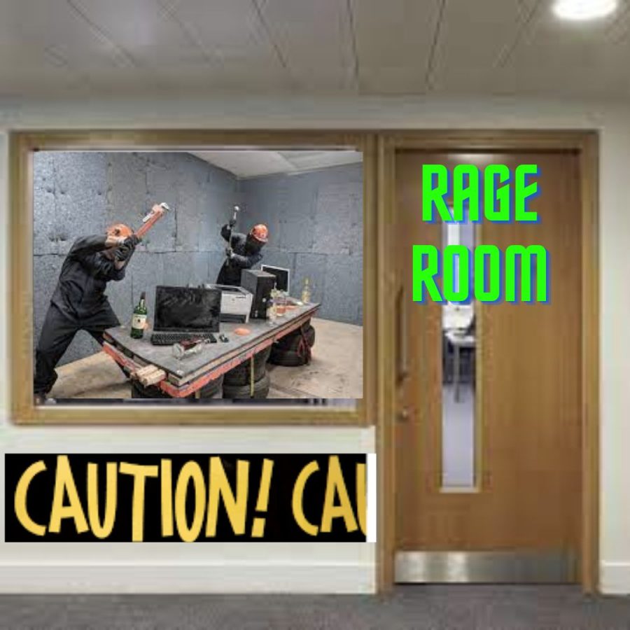 This school year WCHS has implemented a Rage Room in the counseling office for students to get their school-related frustrations out.  