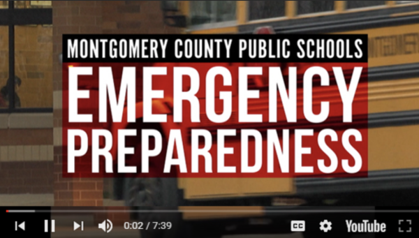 In the Emergency Preparedness information on the official MCPS website, a playlist of videos about the topic is shown. Yes, it is on their website, but resources like these need to have more exposure to students, staff, and parents.