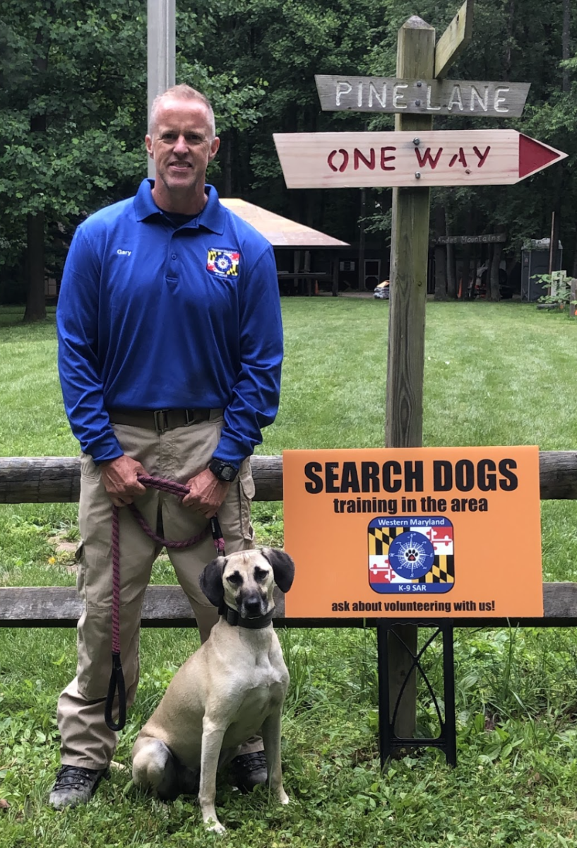 WCHS+forensics+teacher+and+his+dog%2C+Keen%2C+have+been+volunteering+at+Western+Maryland+K9+Search+and+Rescue+for+about+five+years.