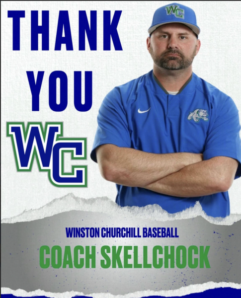 The WCHS Athletic Department announced Skellchocks departure in late October and thanked him for all he did to the program. 