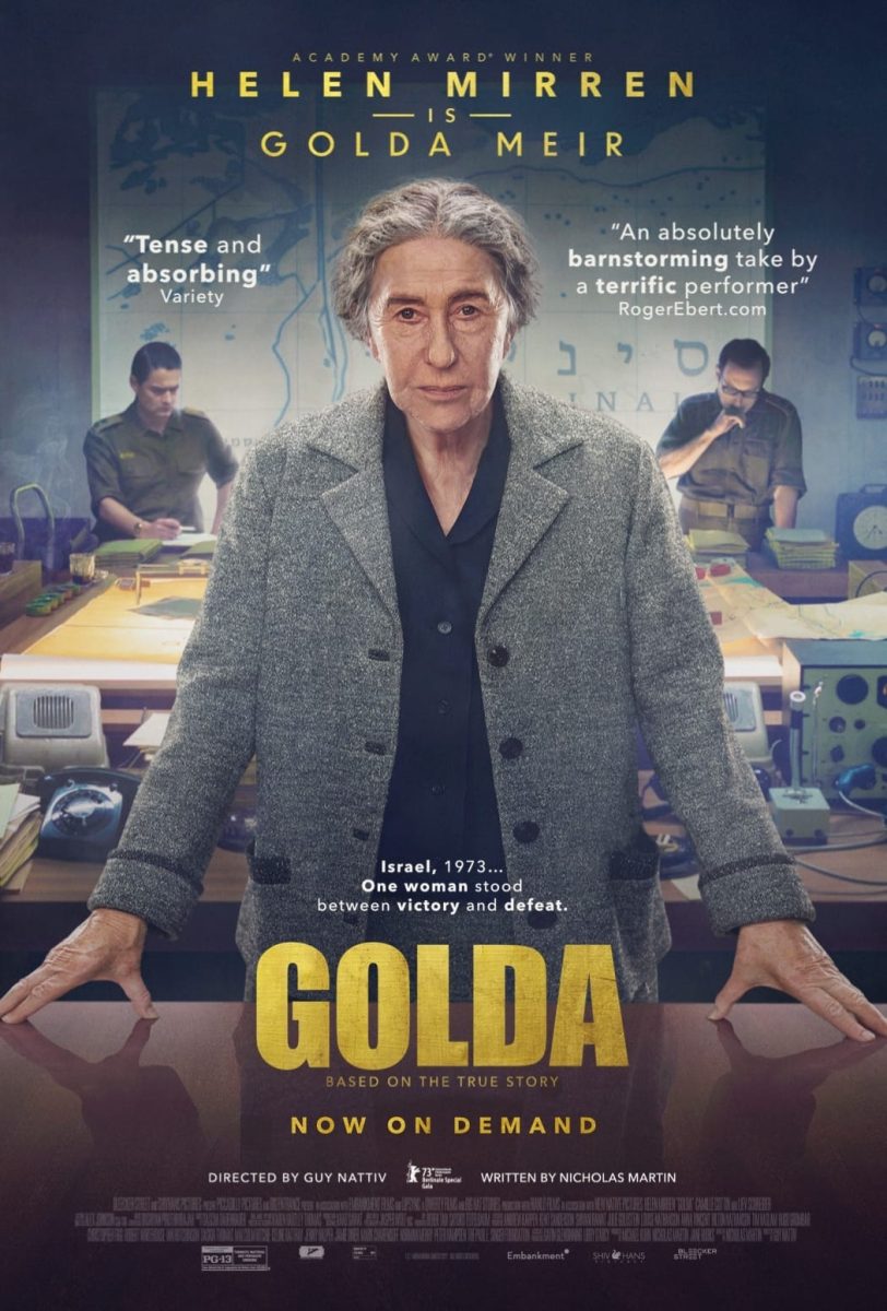 Golda Meir, a movie starring the first and only female Prime MInister of Israel during the Yom Kippur War, premiered on August 25th.