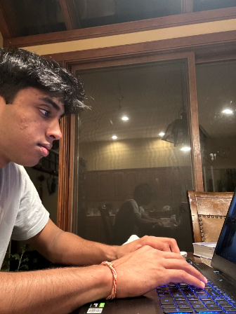 WCHS junior Krishna Gupta focuses on finding research about certain global issues so that he can better understand the topic. It is important for him to know as much information as he can, which will guarantee him success at NAIMUN. 