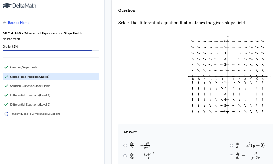 Delta Math is an example of a site math teachers use to assign asynchronous work. Instead of teaching over Zoom, many  math teachers find it more effective to assign a module of work that students can do independently at their own pace. 