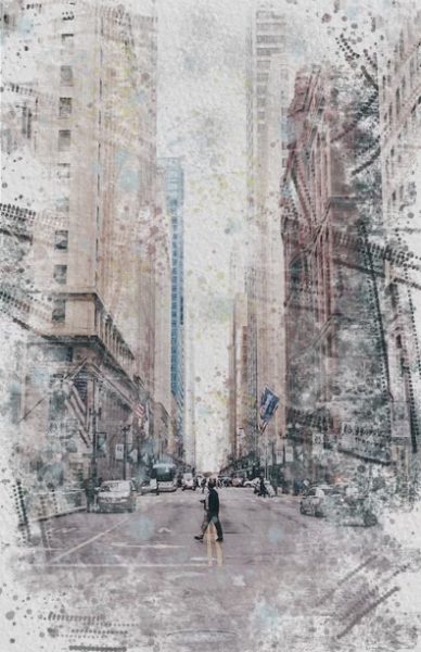 Dylan Tortorellis submitted a digital artwork to the WCHS art show illustrating a cityscape. This is only one out of the many different styles of art that have been submitted. 