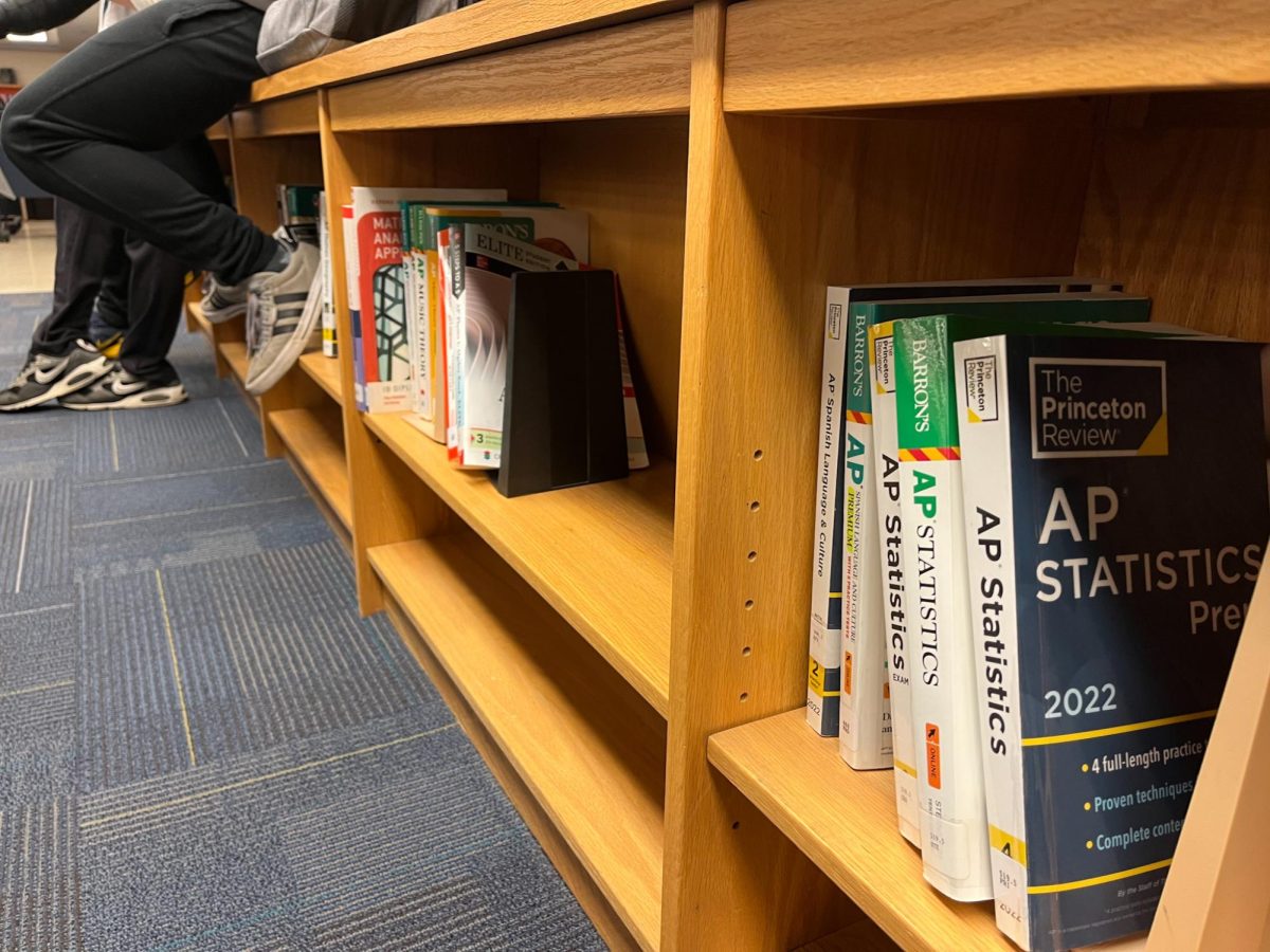WCHS teaches a plethora of AP courses. Students can often be seen supplementing their classes with unwieldy textbooks.
