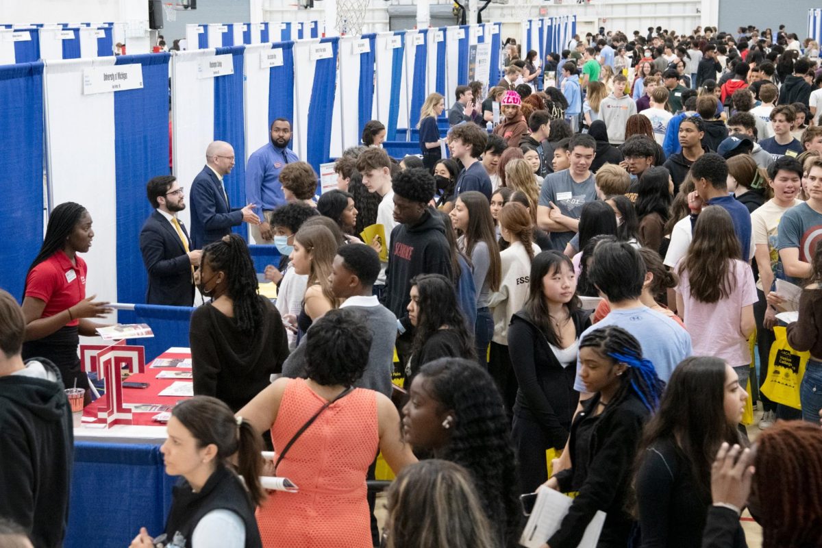On April 9, 2025, thousands of juniors from different high schools go to college fairs to gain knowledge about schools. College fairs help students prepare for the application process.