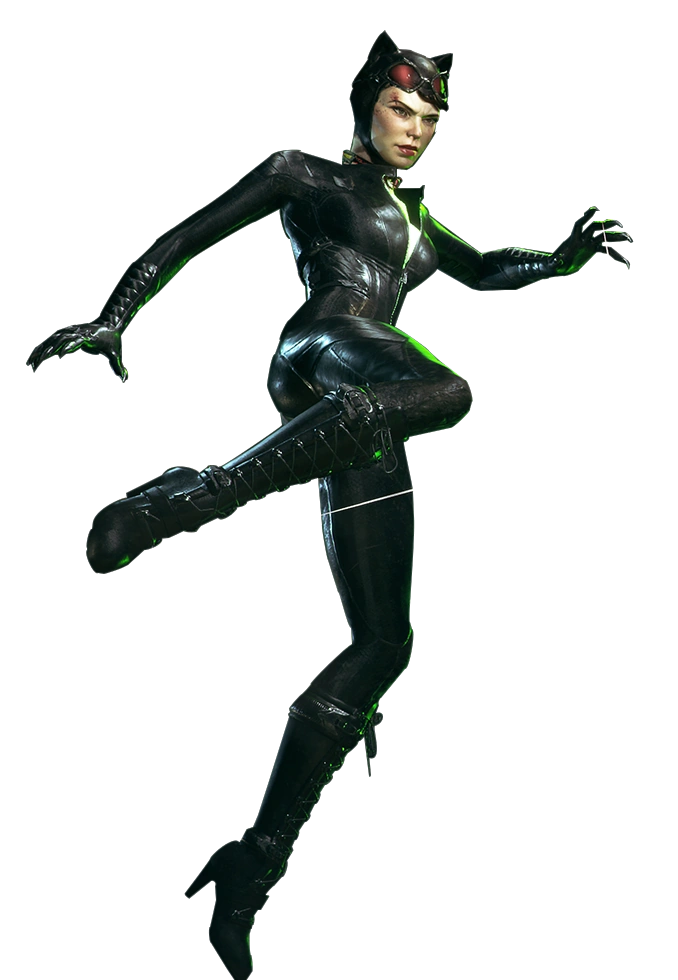 Always stealthy, Catwoman sneaks in one last word