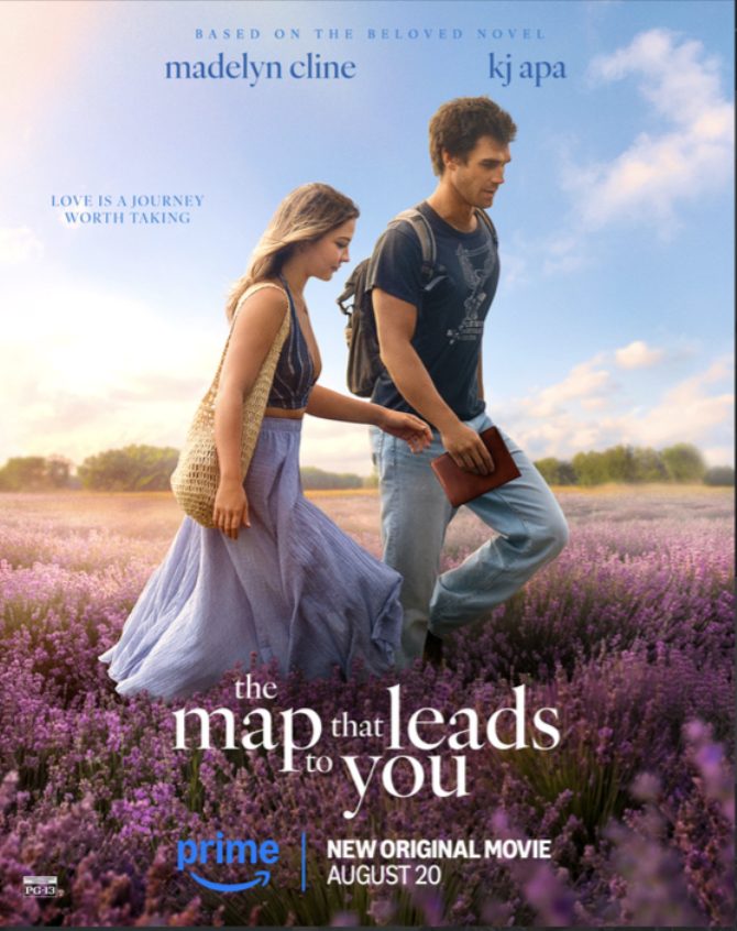 "The Map That Leads To You," starring Madelyn Cline and KJ Apa, was released in August 2025. The Amazon Prime Original film is based on "The Map That Leads to You: A Novel" written by Joseph Monninger.