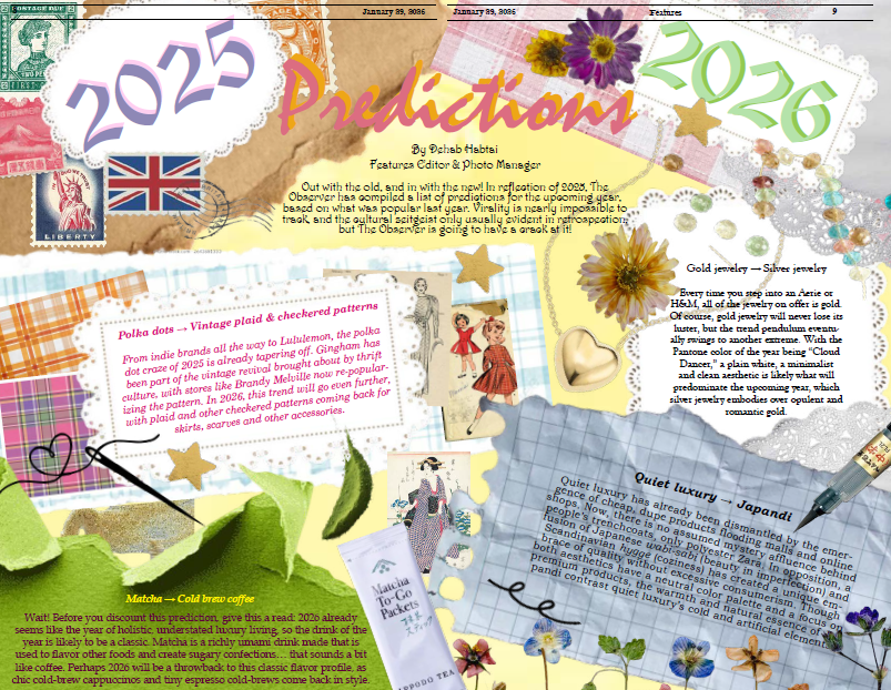 The Observer's 2026 trend predictions