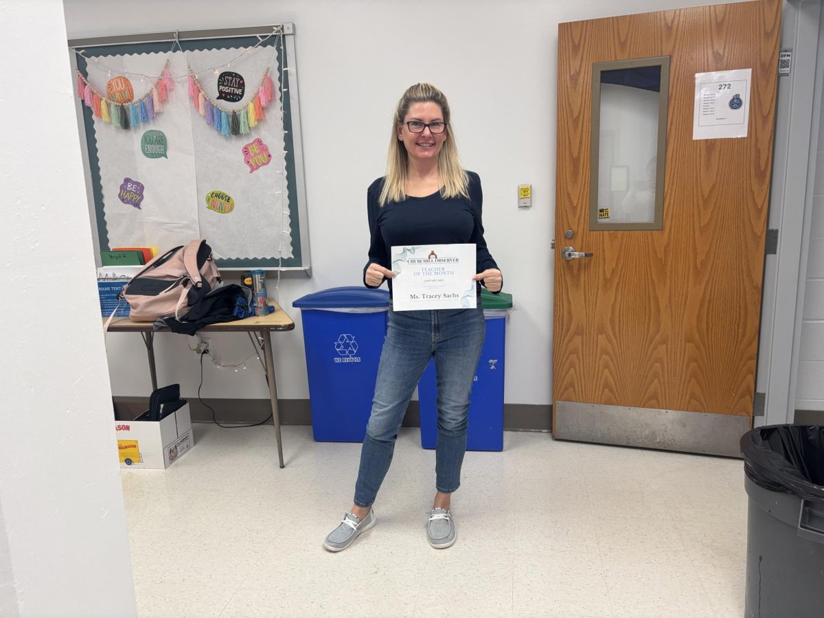 Tracey Sachs stands proudly as the Observer's January 2026 teacher of the month. Sachs has stood out as an outstanding health teacher, making her students feel as if they are learning something beyond assignments.