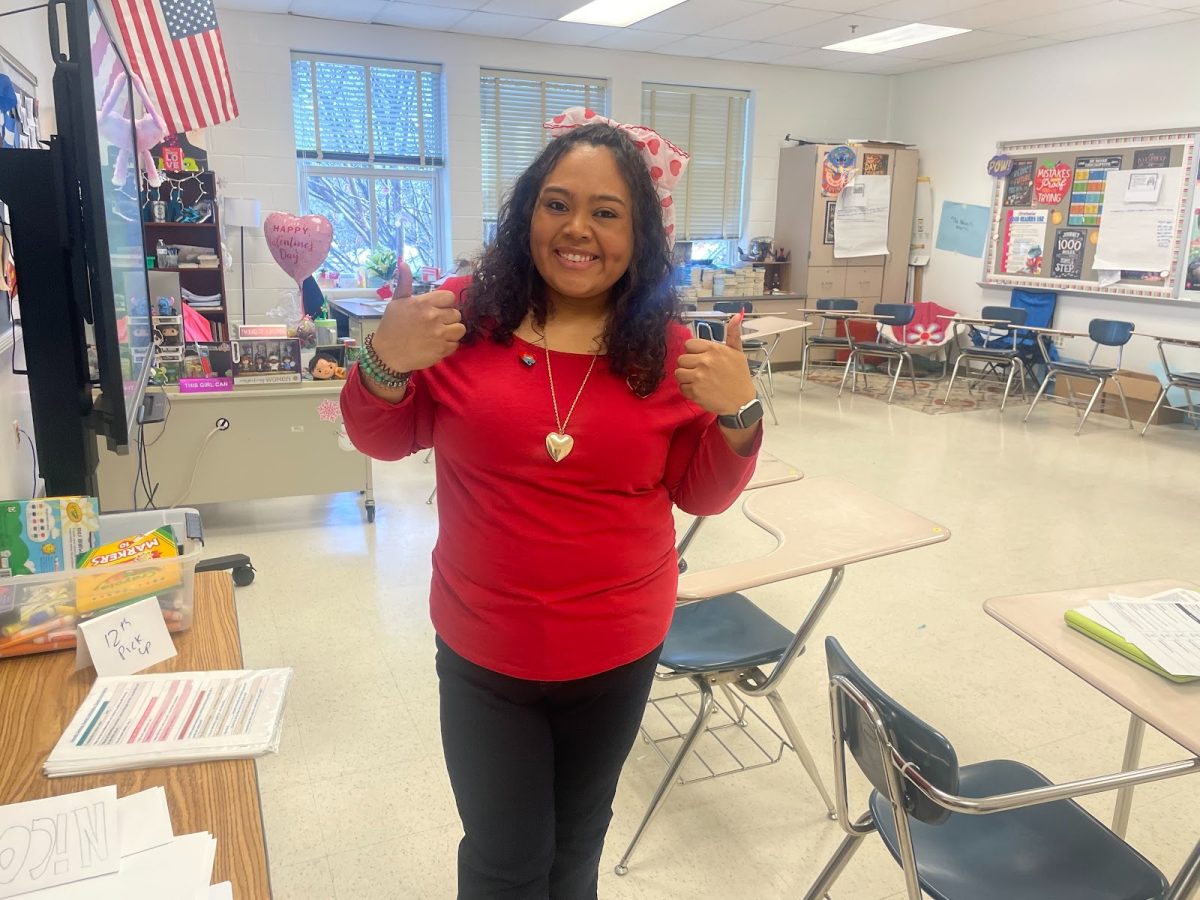 WCHS teacher Sylvia Granados-Maready prides herself in maintaining a positive outlook throughout the school day. Granados-Maready won the Ignite Award for her enthusiasm and dedicated work with the freshman class.