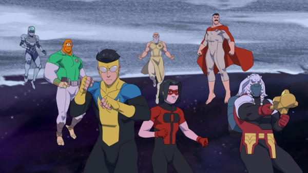 Thragg, voiced by Lee Pace, is the main antagonist of Invincible season four. His look straight from the comics contains his iconic Viltrumite mustache and his unique buzz cut.